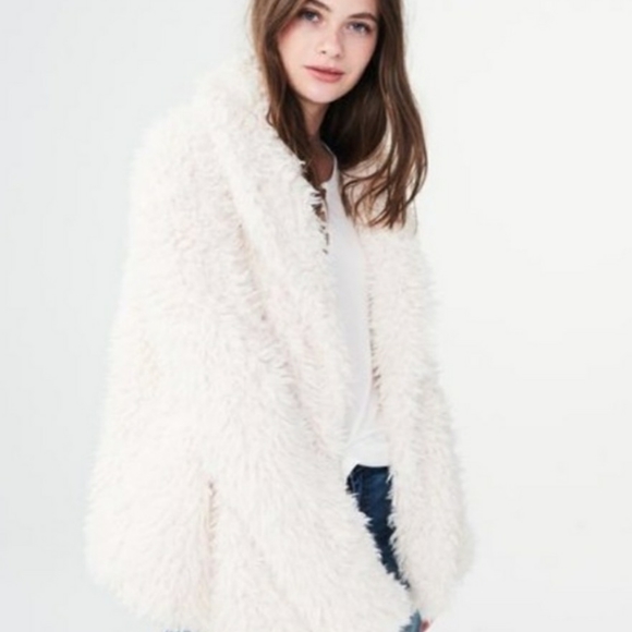 aeropostale fuzzy jacket
